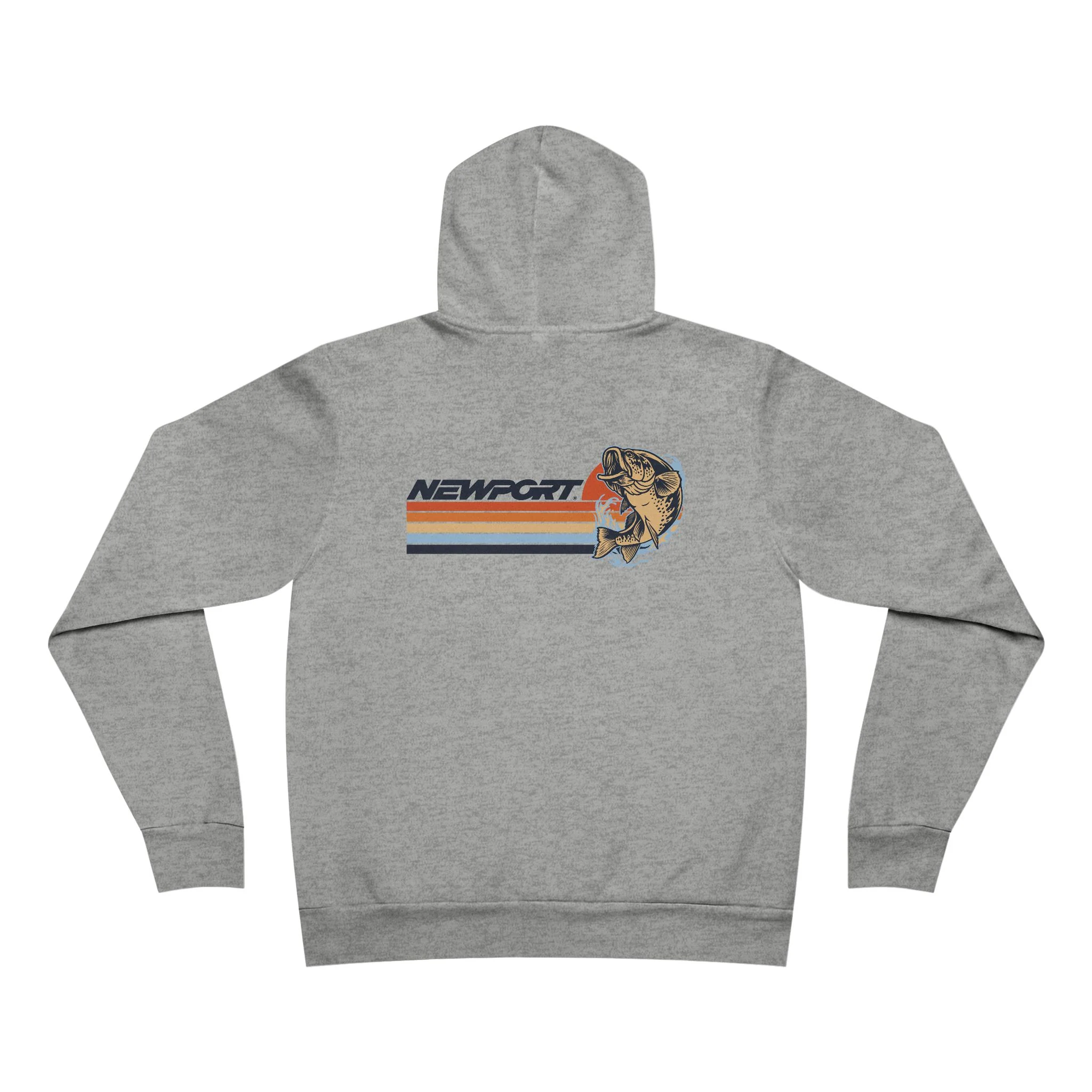 Newport Retro Bass Graphic Fleece Hoodie