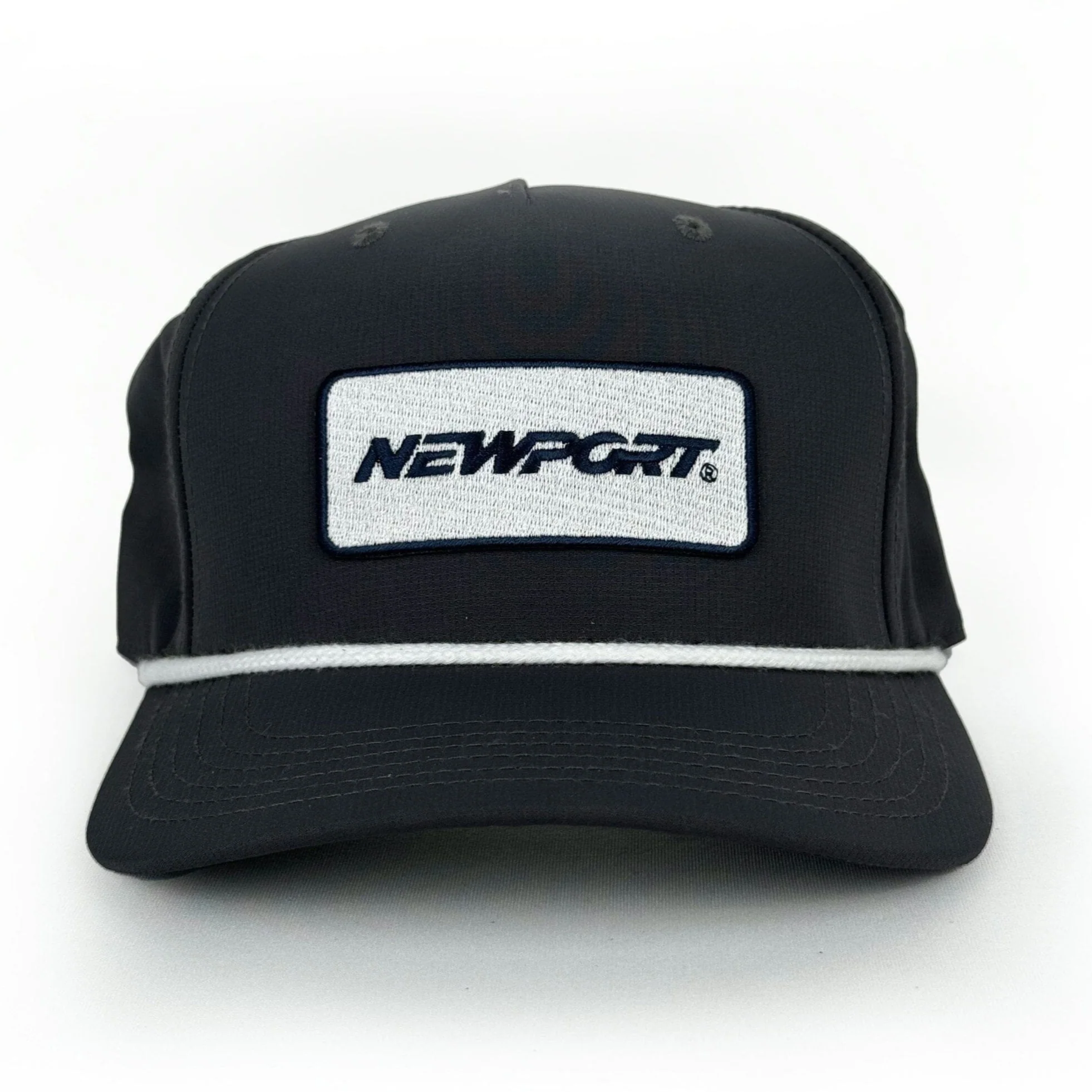 White Patch Rope Hat