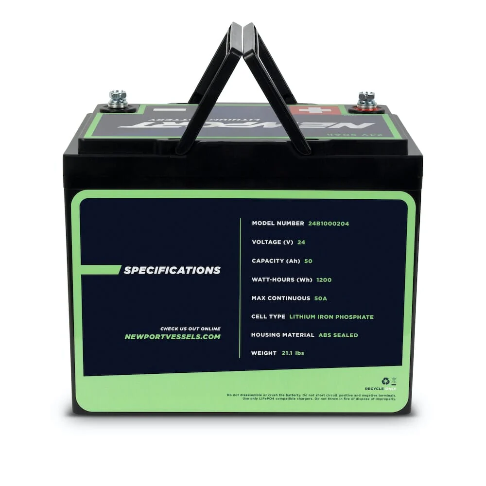 24V 50Ah Lithium LiFePO4 Battery - Image 4